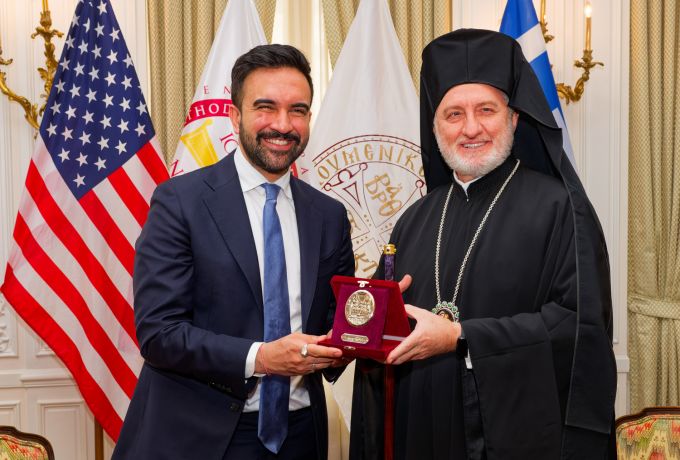 Αρχιεπίσκοπος Ελπιδοφόρος: Θερμή υποδοχή στον Δήμαρχο Νέας Υόρκης Zohran Mamdani – Μήνυμα συνεργασίας και ελπίδας για όλους τους Νεοϋορκέζους